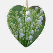 Lilie des Tals Keramikornament (Rechts)