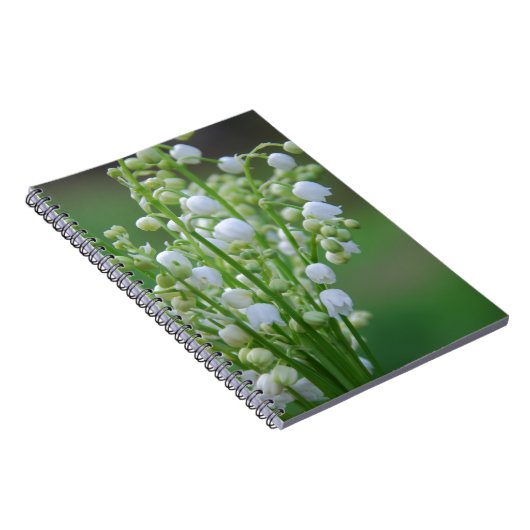 Lilie des Tals Notizblock (Rechte Seite)