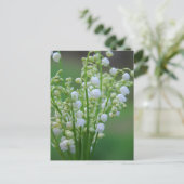 Lilie des Tals Postkarte (Stehend Vorderseite)