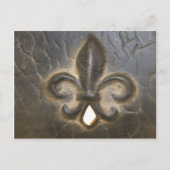 Lilie Design Postkarte (Vorderseite)