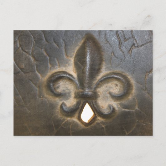 Lilie Design Postkarte (Vorderseite)