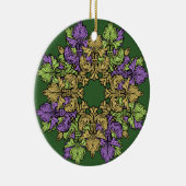 Lilie drei keramikornament (Rechts)