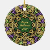 Lilie drei keramikornament (Hinten)