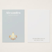 Lilie Earring Display Card (Vorne & Hinten)