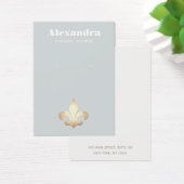 Lilie Earring Display Card (Schreibtisch)