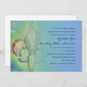 Lilie Einladung (Vorne/Hinten)