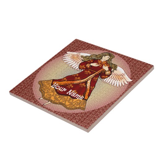 Lilie Engel Fliese (Seite)