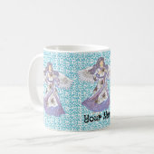 Lilie Engel Kaffeetasse (Vorderseite Links)