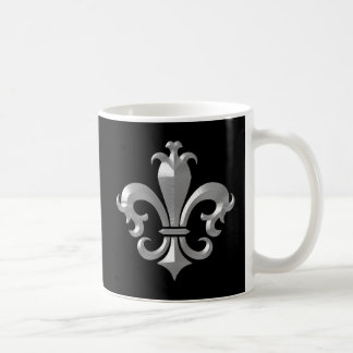 Lilie Extravagant Silver Bevel Saints Classic Kaffeetasse