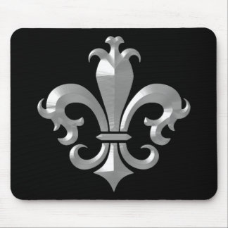Lilie Extravagant Silver Bevel Saints Classic Mousepad