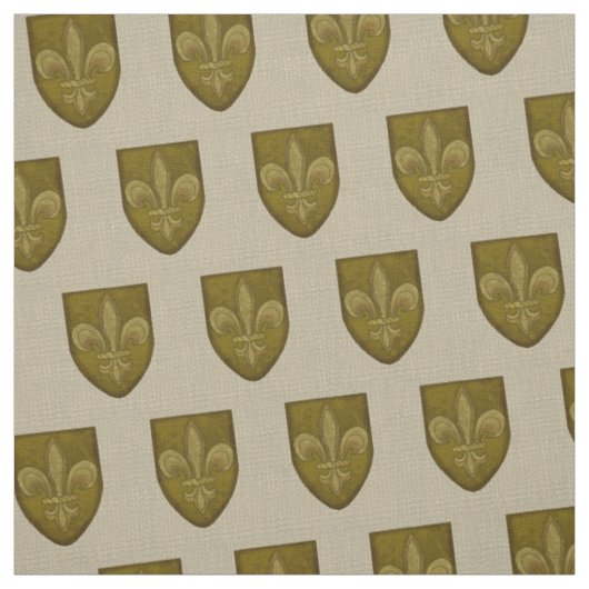 Lilie Familienwappen Stoff (Muster)