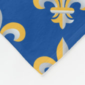 Lilie Fleecedecke (Ecke)