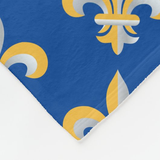 Lilie Fleecedecke (Ecke)