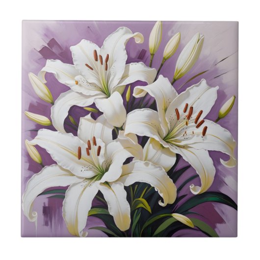 Lilie Fliese (Vorderseite)