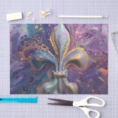 Lilie Fluid Pour Seidenpapier (Handwerk)