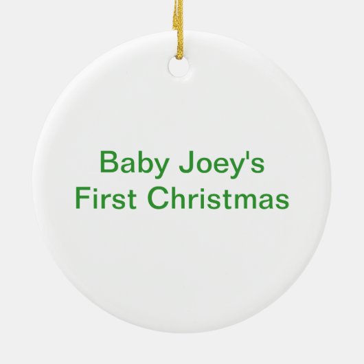 Lilie Foto Ornament (Hinten)