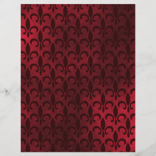 Lilie Gemustert Scrapbook Ephemera