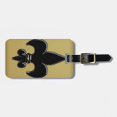 Lilie Gepäckanhänger (Vorderseite horizontal)