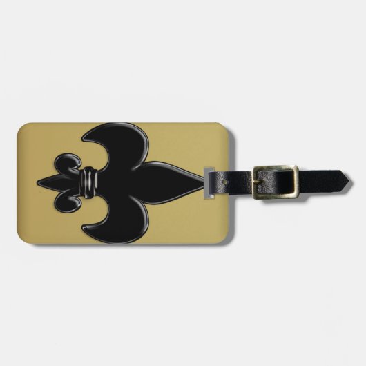 Lilie Gepäckanhänger (Vorderseite horizontal)