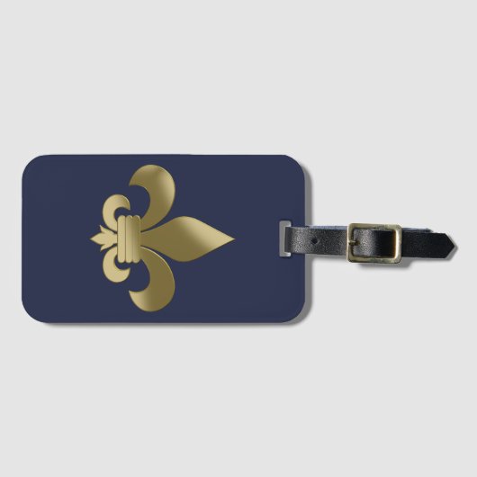 Lilie Gepäckanhänger (Vorderseite (Horizontal))