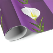 Lilie Geschenkpapier (Rolleneckpunkt)