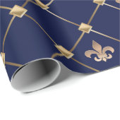 Lilie Geschenkpapier (Rolleneckpunkt)