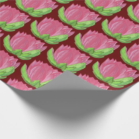 Lilie Geschenkpapier (Ecke)