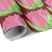 Lilie Geschenkpapier (Rolleneckpunkt)