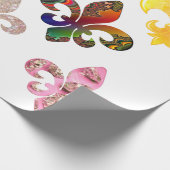 Lilie Geschenkpapier (Ecke)