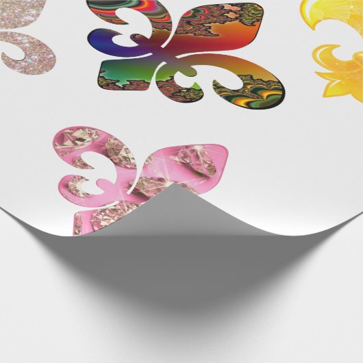 Lilie Geschenkpapier (Ecke)