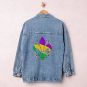 Lilie Glitzer Effekt Mardi Gras 2 Jeansjacke (Hangar)