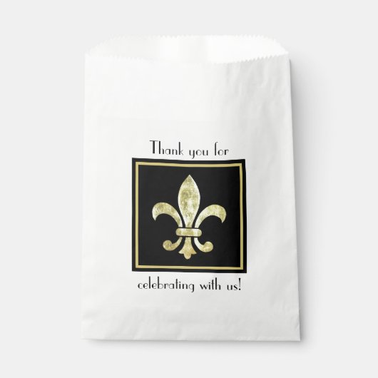 Lilie Gold Leaf Geschenktütchen (Vorderseite)