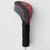 Lilie Golf Head Cover Headcover (angewinkelt)