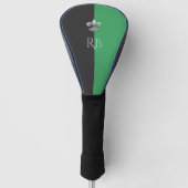 Lilie Green Golf Head Cover Headcover (Vorderseite)
