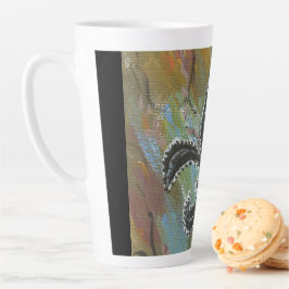 Lilie grün milchtasse