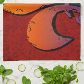 Lilie Handtuch (Gefaltet)