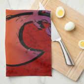 Lilie Handtuch (Viertel Falte)