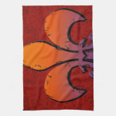 Lilie Handtuch (Vertikal)