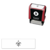 Lilie Ink Briefmarke Permastempel (Beispiel)