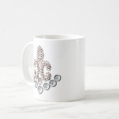 Lilie Kaffeetasse (Vorderseite Links)