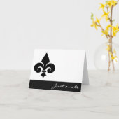 Lilie Karte (Gelbe Blume)