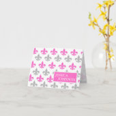 Lilie Karte (Gelbe Blume)