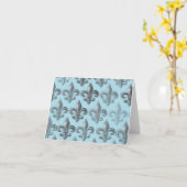 Lilie Karte (Gelbe Blume)