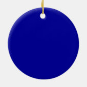 Lilie Keramik Ornament (Hinten)