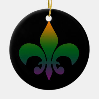 Lilie Keramik Ornament