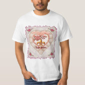 Lilie Lacy Heart Custom T - Shirt (Vorderseite)