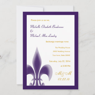 Lilie Lässig Hochzeit Einladung