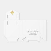 Lilie Liebe Dank Gold Wedding Geschenkschachtel (Ungefaltet)