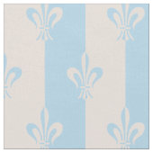 Lilie Light Blue & Pink Champagne Stoff (Nahaufnahme)