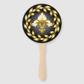 Lilie-Lüfter Fächer (Vorderseite)